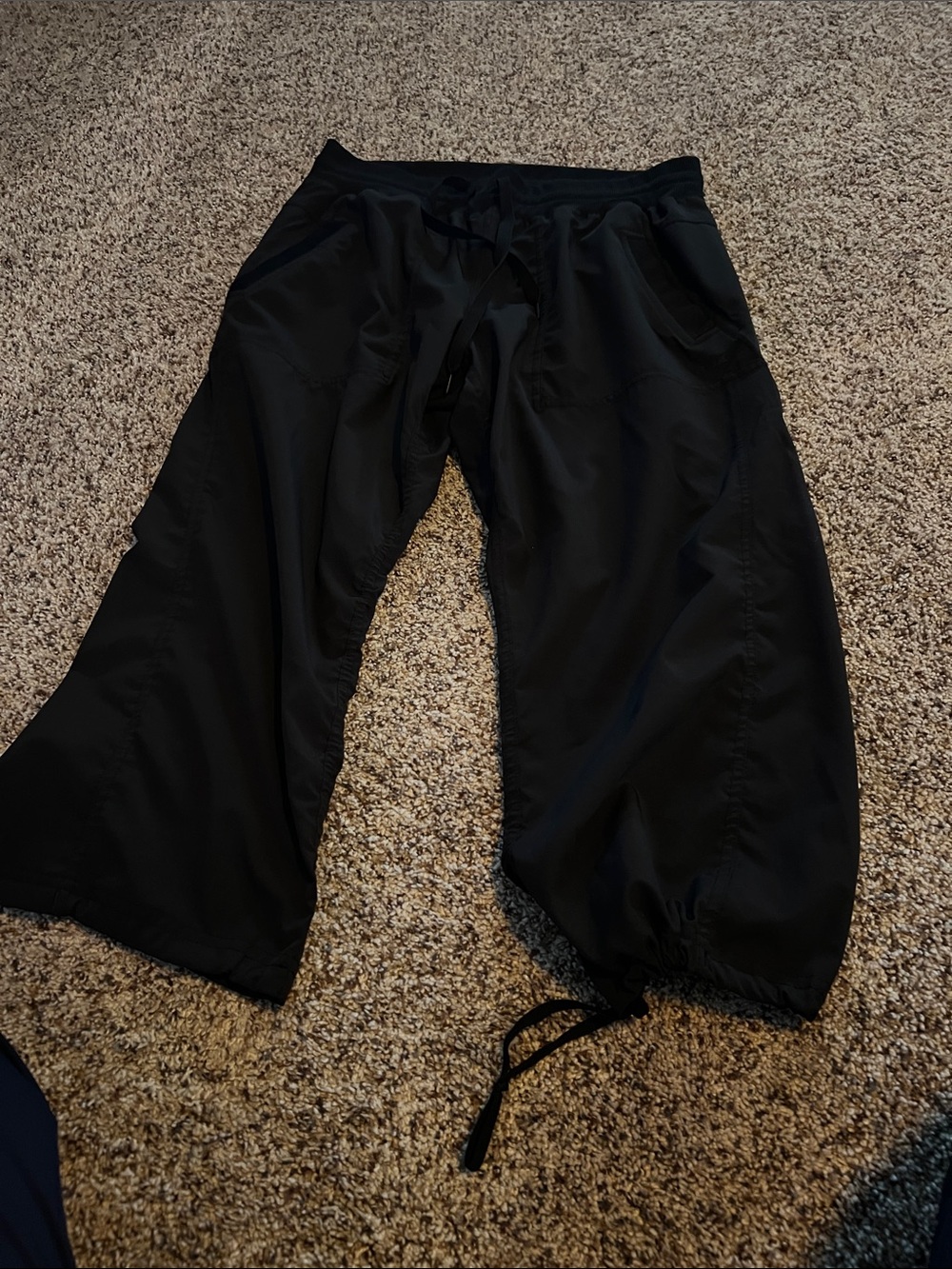 RBX Black Lightweight Drawstring Jogger Pants